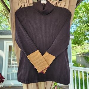 Nic+Zoe Ribbed Lightweight Sweater Size PM
